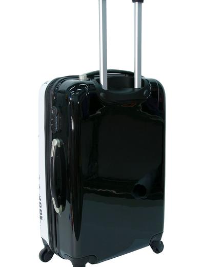 Średnia walizka PASO wzorzysta