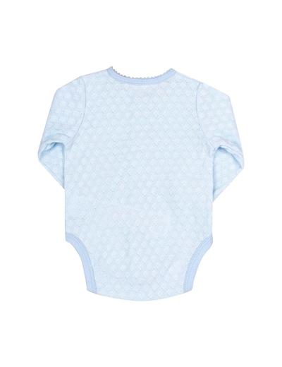 Bawełniane body niemowlęce niebieskie
