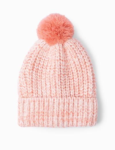 Ciepła zimowa czapka dla dziewczynki