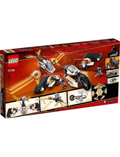 LEGO® NINJAGO® Pojazd ultradźwiękowy 71739 -  725 elementów, wiek 9+