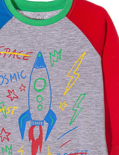 Piżama chłopięca z rakietą kosmiczną
