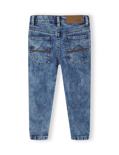 Spodnie jeansowe dla chłopca - niebieskie - Minoti
