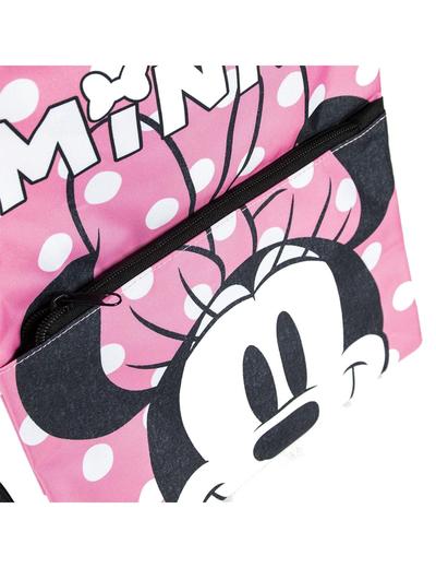 Worek na obuwie - plecak dziecięcy Myszka Minnie - różowy