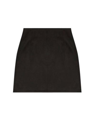 Czarna spódnica damska ołówkowa mini