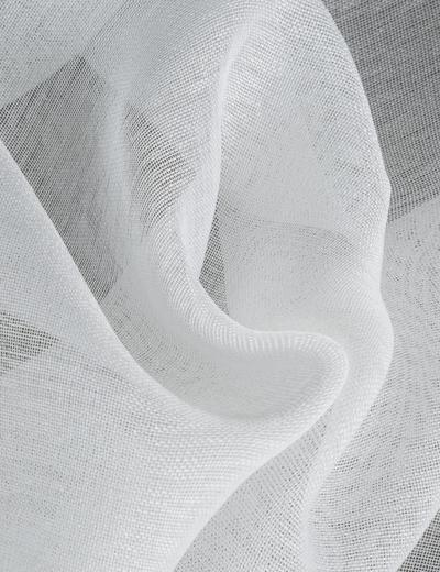 Firana gotowa sevilla na szelkach 150x30 cm biały