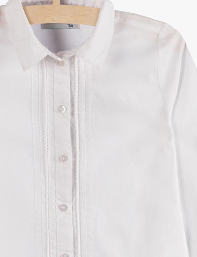 Elegancka koszula dla dziewczynki- biała
