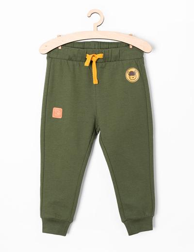 Spodnie dresowe niemowlęce - zielone