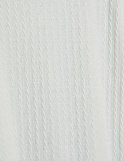 Bluzka damska ze strukturalnej tkaniny biały