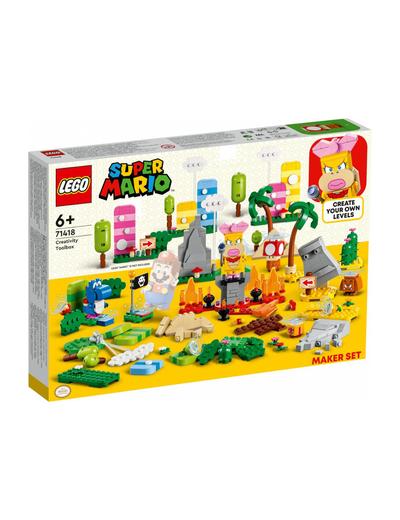 Klocki LEGO Super Mario 71418 Kreatywna skrzyneczka - zestaw twórcy - 588 elementów, wiek 6 +