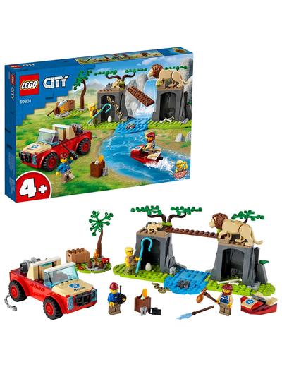 LEGO® City Terenówka ratowników dzikich zwierząt  60301- wiek 4+