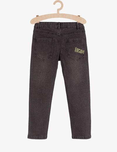 Spodnie jeansowe dla chłopca- czarne