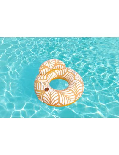 Koło do pływania z oparciem 1,18m - pomarańczowe
