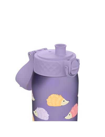 Butelka na wodę ION8 BPA Free Hedgehogs350ml - fioletowa