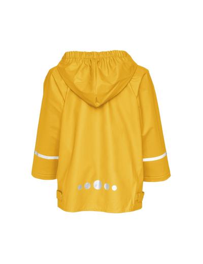 Płaszcz przeciwdeszczowy z odblaskami-zółty