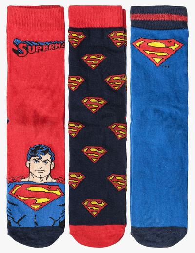 Superman- 3pak skarpet dla chłopca