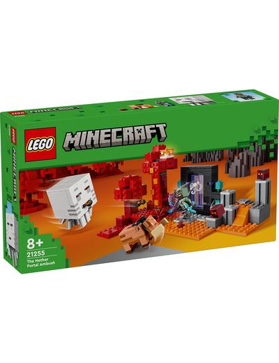 LEGO Klocki Minecraft 21255 Zasadzka w portalu do Netheru