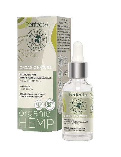 Perfecta Organic Nature, hydro serum intensywnie nawilżające na dzień i na noc, 30 ml