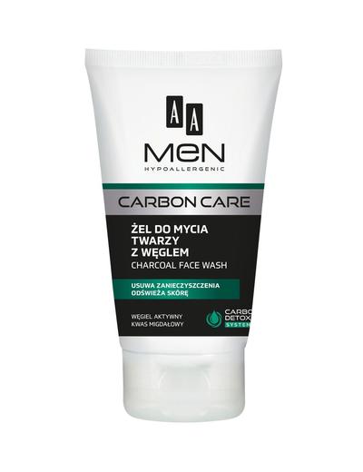 AA Men Carbon Care Żel do mycia twarzy z węglem 150 ml