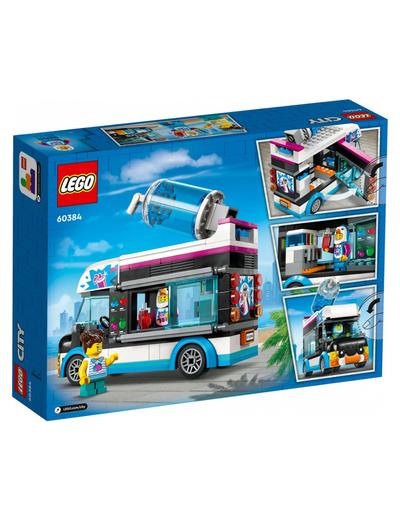 Klocki LEGO City 60384 Pingwinia furgonetka ze slushem - 194 elementy, wiek 5 +