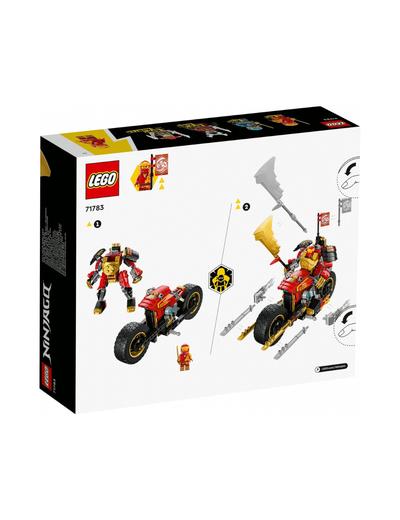 Klocki LEGO Ninjago 71783 Jeździec-Mech Kaia EVO - 312 elementów, wiek 7 +