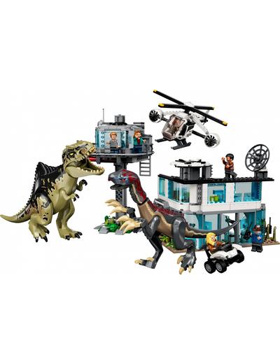 Klocki LEGO Jurassic World 76949 Atak giganotozaura i terizinozaura - 810 elementów, wiek 9 +