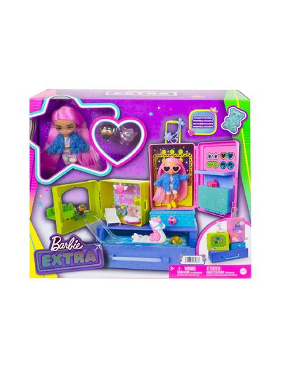 Barbie Extra Zestaw + Mała lalka + zwierzątka 3+