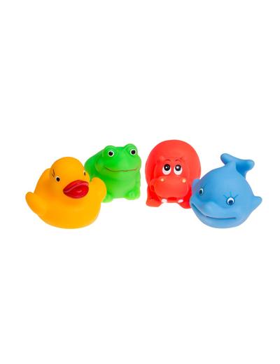 Zabawki do kąpieli kolorowe zwierzątka 4 szt