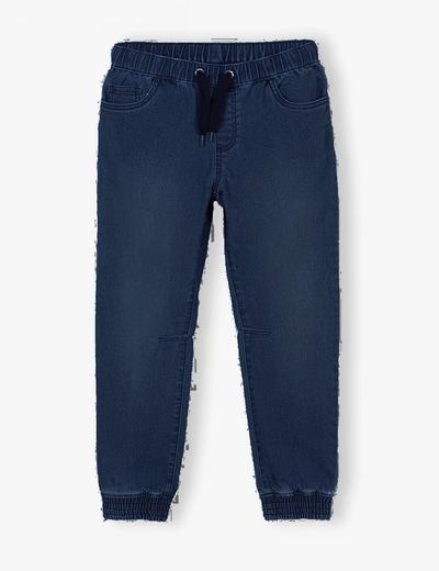 Spodnie chłopięce jeansowe - granatowy