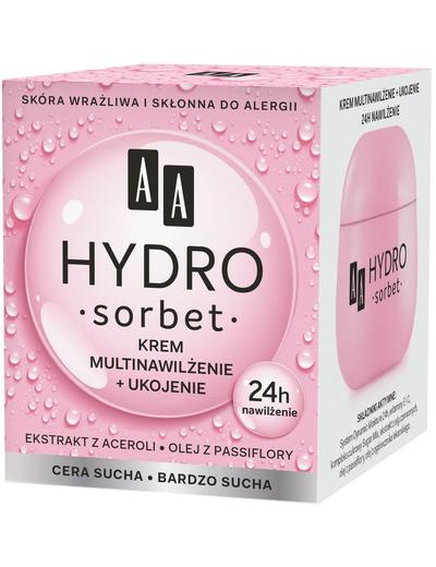 AA Hydro Sorbet krem multinawilżenie+odżywienie cera sucha/bardzo sucha 50 ml
