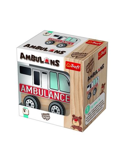 Zabawka drewniana - Ambulans