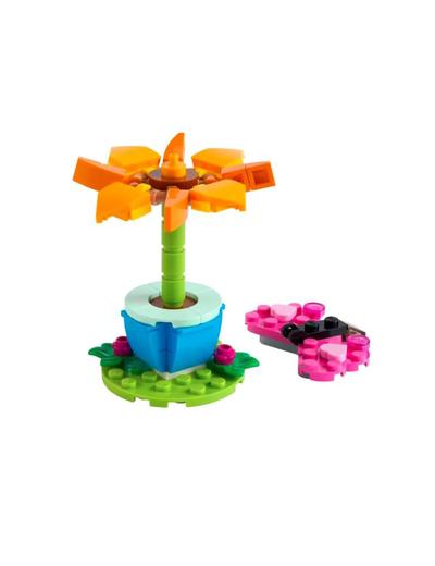 Klocki LEGO Friends 30417 Ogrodowy kwiat i motyl - 57 elementów, wiek 5 +