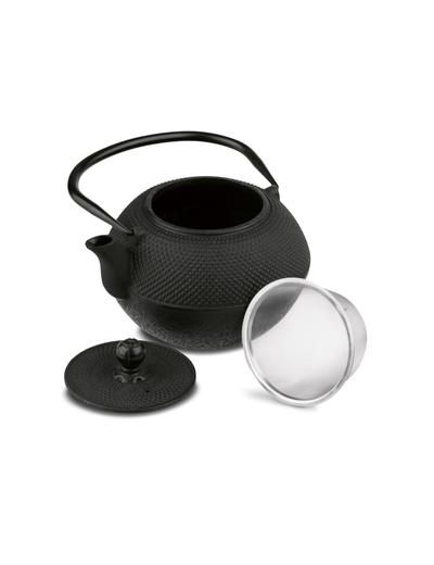 Könighoffer imbryk do herbaty z zaparzaczem żeliwny - 1,3l czarny