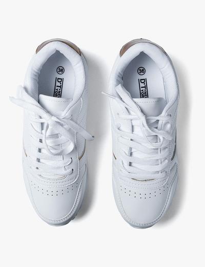 Buty damskie typu sneakersy białe