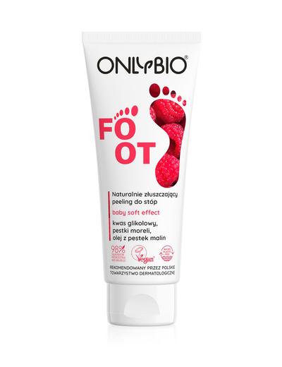 OnlyBio Foot Naturalnie złuszczający peeling do stóp75 ml