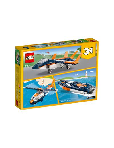 LEGO Creator - Odrzutowiec naddźwiękowy 31126 - 215 elementów, wiek 7+