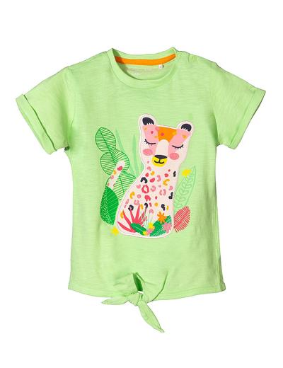 Koszulka zielona dla niemowlaka