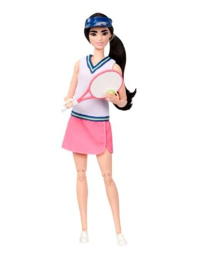 Lalka Barbie Kariera Made to Move- Tenisistka