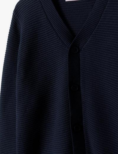 Granatowy elegancki sweter dla chlopca - Lincoln&Sharks