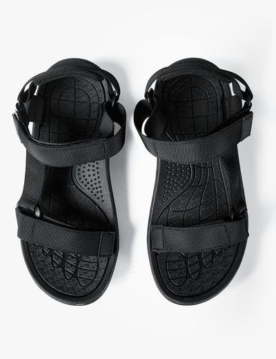Sportowe sandały damskie - czarne