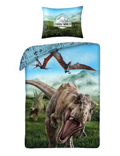 Pościel dla chłopca Jurassic World 140x200cm+70x90cm