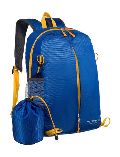 Wodoodporny, składany plecak turystyczny- ciemnoniebieski