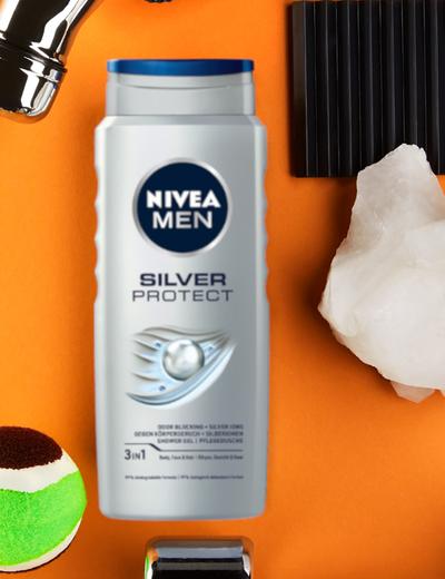 Nivea Men Silver Protect Żel pod prysznic dla mężczyzn 500 ml