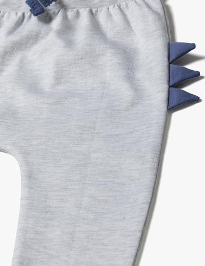 Komplet niemowlęcy Dino - body i spodnie dresowe