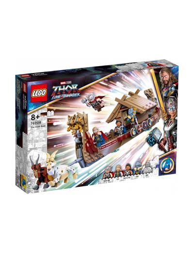 Klocki LEGO Super Heroes 76208 Kozia łódź - 654 elementy, wiek 8 +