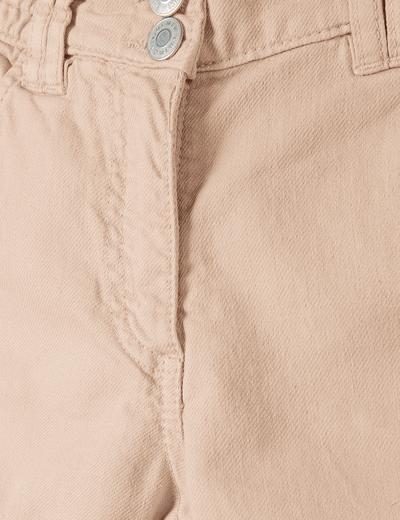 Spodnie typu bojówki z bawełny niemowlęce- brzoskwiniowe