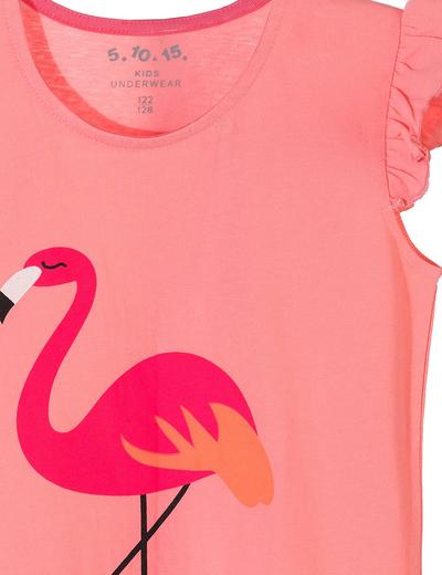 Piżama dziewczęca z flamingiem