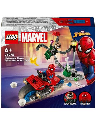 LEGO Klocki Marvel 76275 Pościg na motocyklu: Spider-Man vs. Doc Ock
