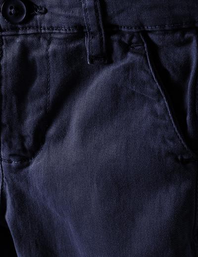 Krótkie spodnie chinosy dla chłopca- czarne
