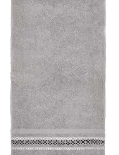 Bawełniany ręcznik CLOE 70x140  cm - jasno szary
