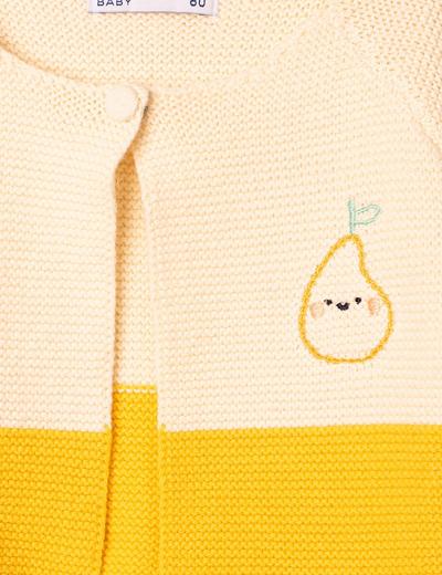 Sweter niemowlęcy- bolerko